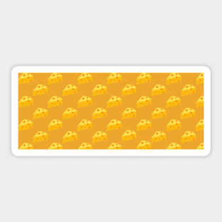 Yellow Cheese Sticker